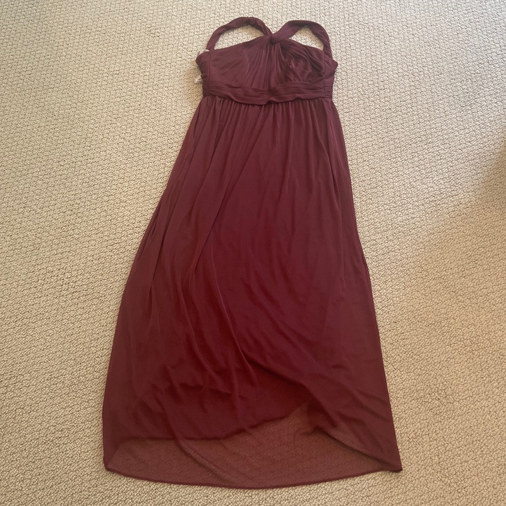 David’s bridal bridesmaid dress children’s size 12